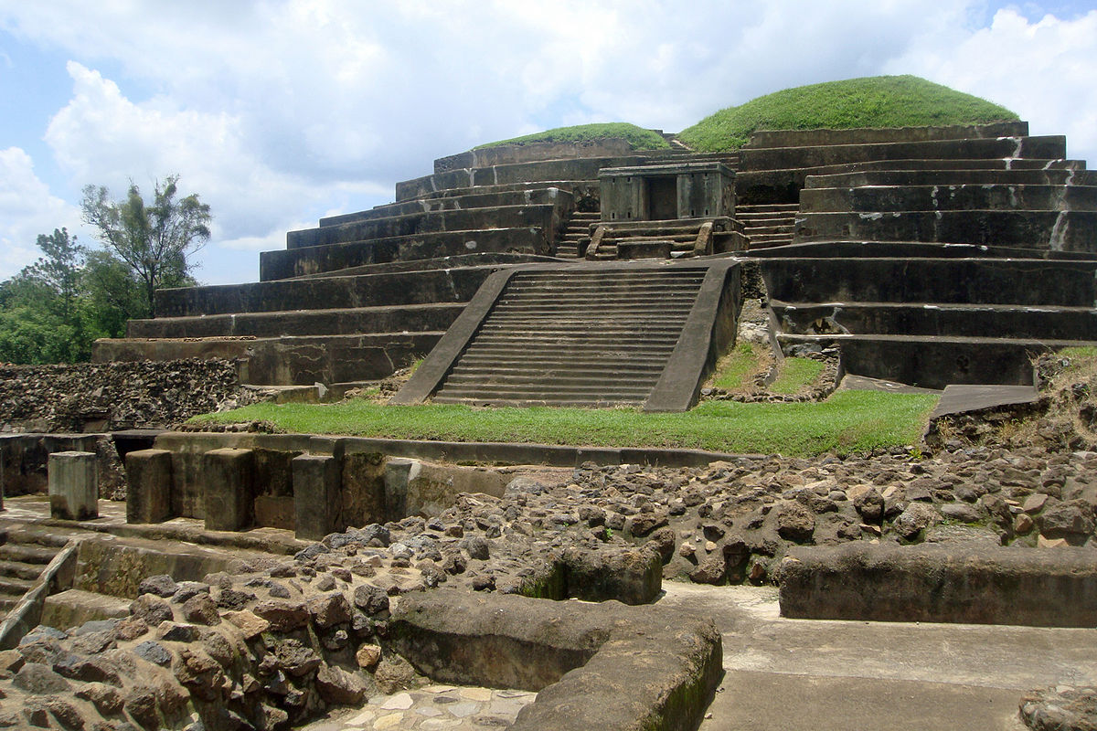 The Maya ruins of Tazumal
